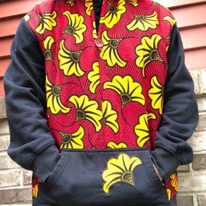 Handmade Upcycled Fur-lined Hoodie (Unisex)